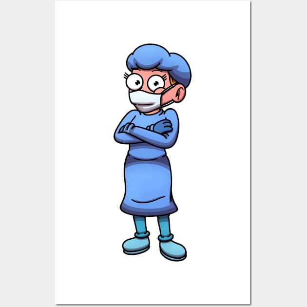 Nurse Wall Art by TheMaskedTooner